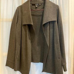 Stitch Fix Kensie Mally Ponte Dark Gray Jacket